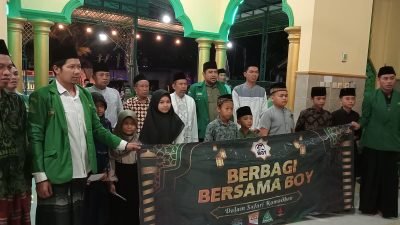 PC GP Ansor Trenggalek dan Rokok Boy Luncurkan Bansos dan Santunan